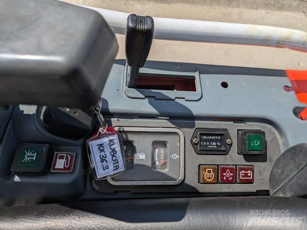Kubota KX 36-3 소형 굴삭기 7톤 미만