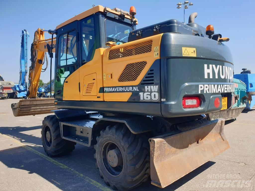 Hyundai HW160  휠 굴삭기