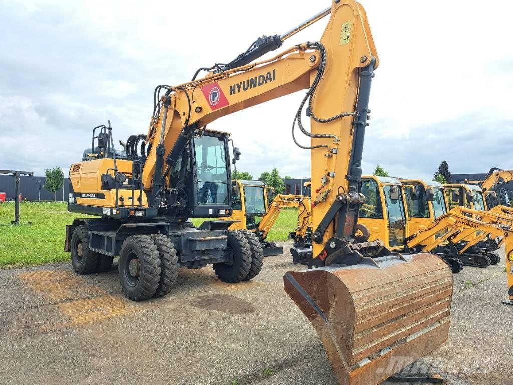Hyundai HW160  휠 굴삭기