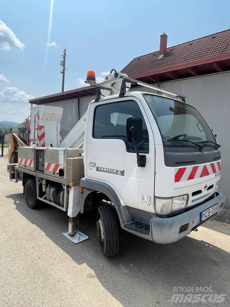 Nissan Cabstar 트럭 탑재 고소작업대