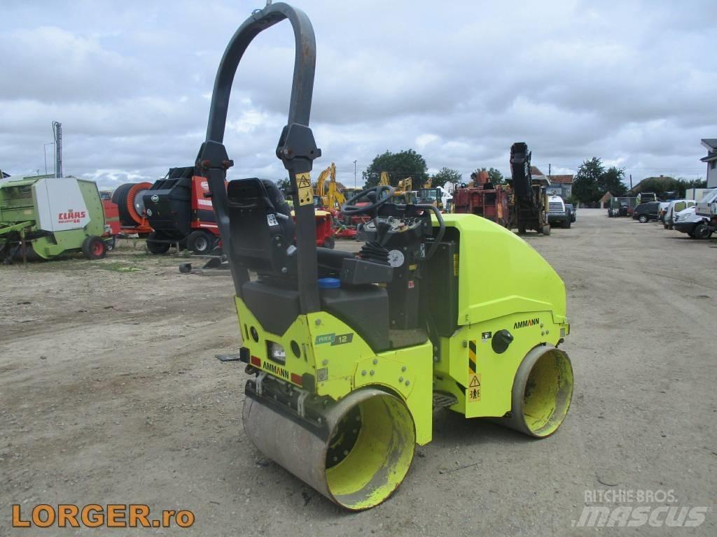 Ammann ARX 12 트윈 드럼 롤러