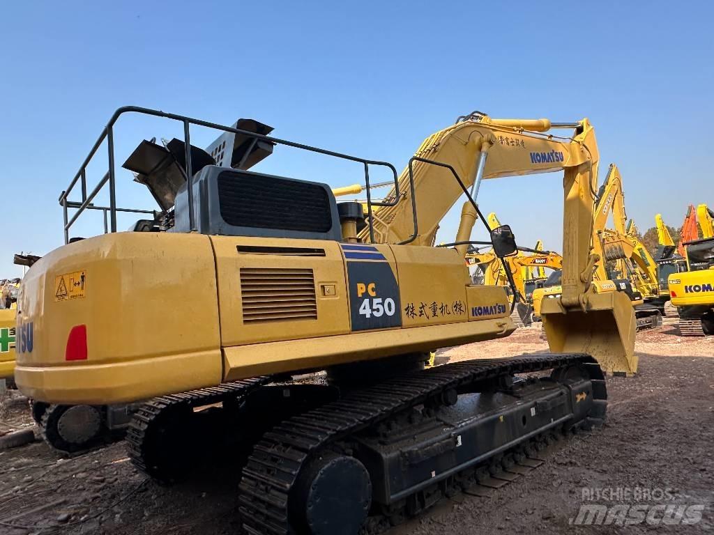 Komatsu PC 450 대형 굴삭기 29톤 이상