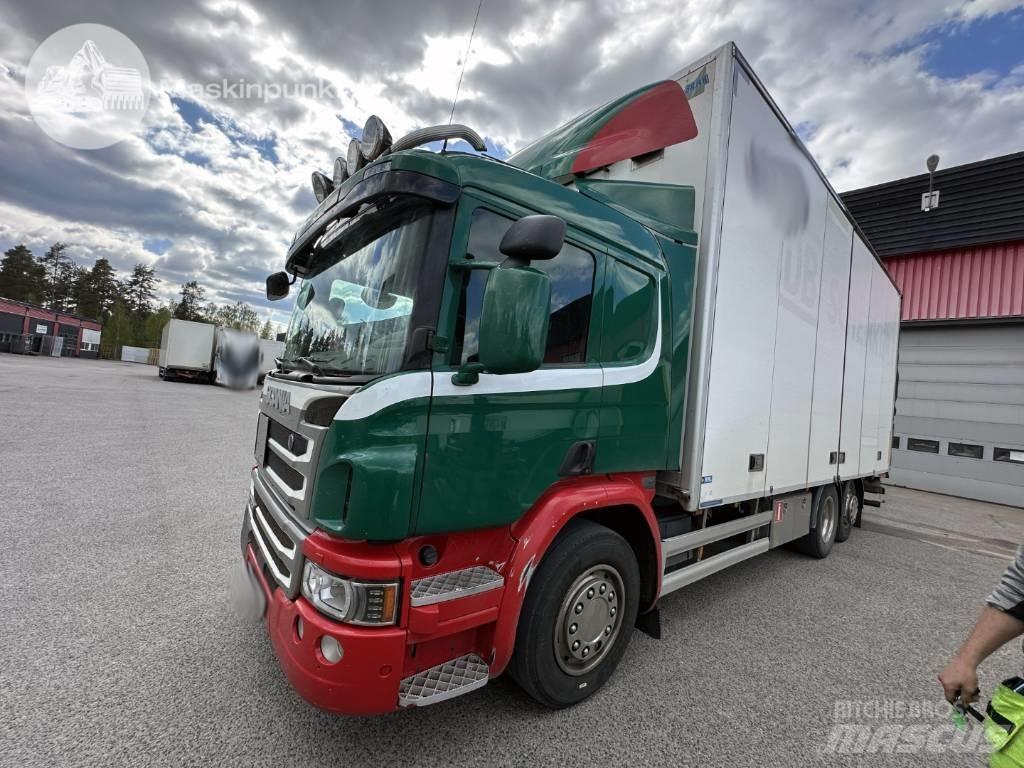 Scania P 450 LB 탑차 트럭