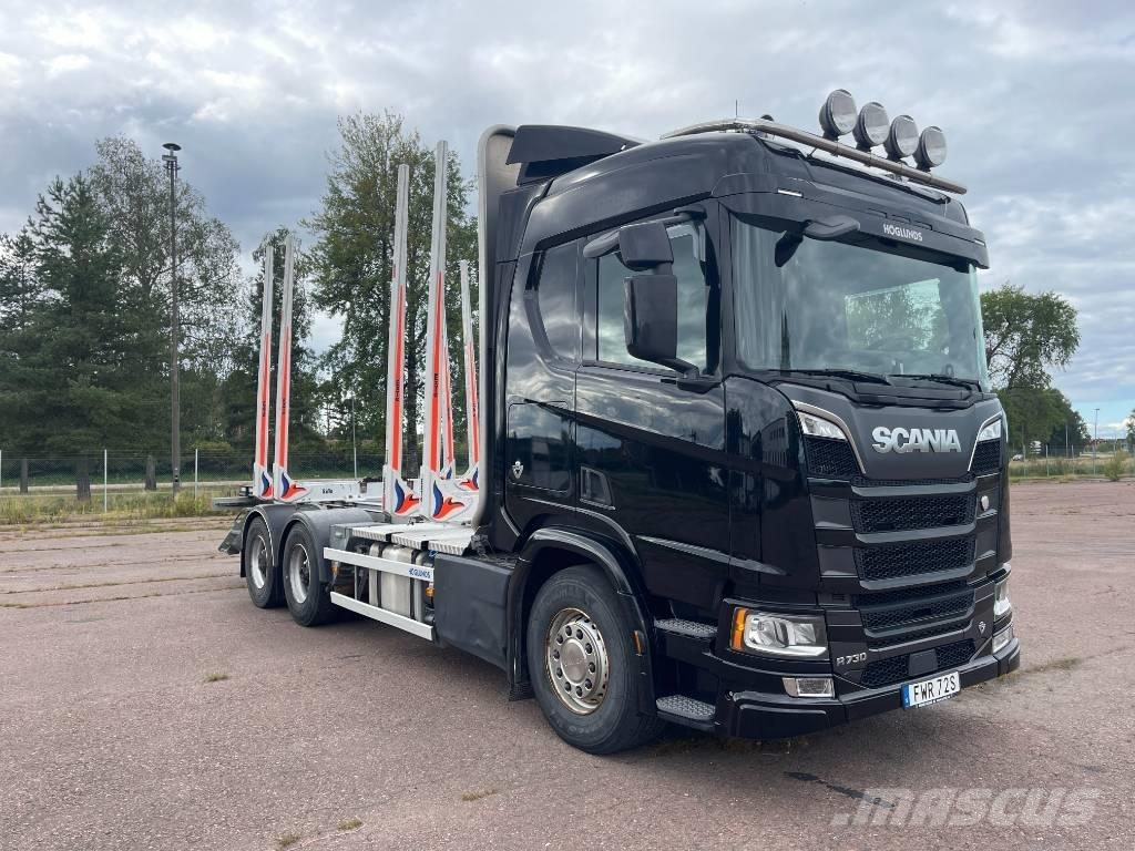 Scania R 730 목재 트럭
