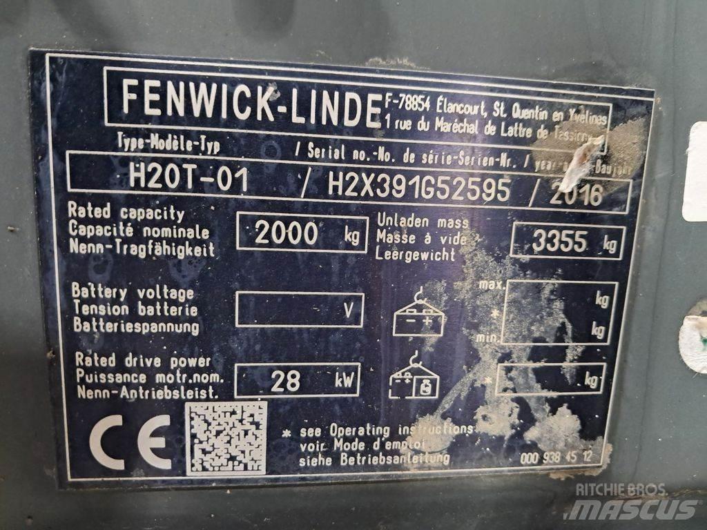 Linde H20T-01 LPG 지게차