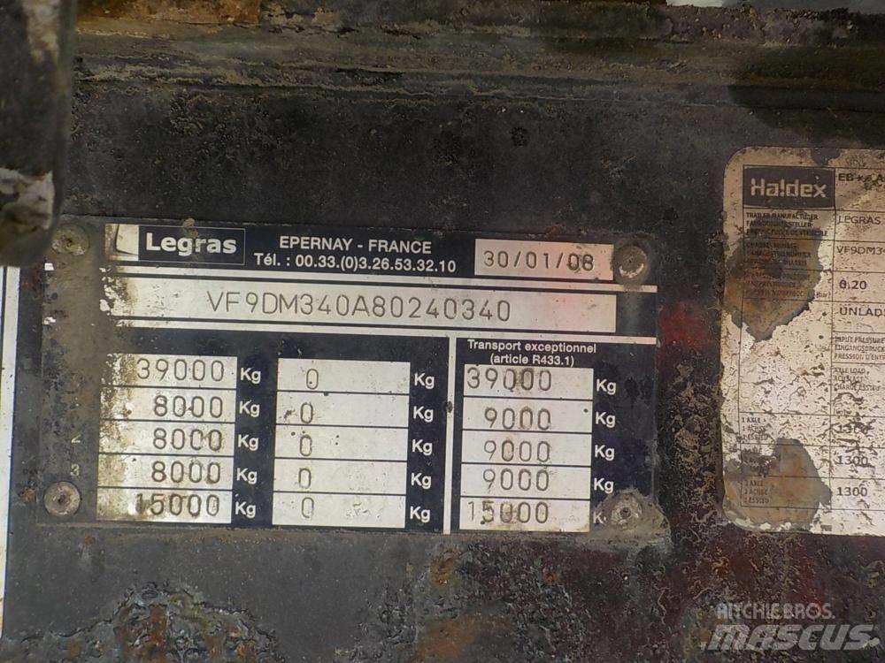 Legras PISO MOVIL 기타 세미 트레일러