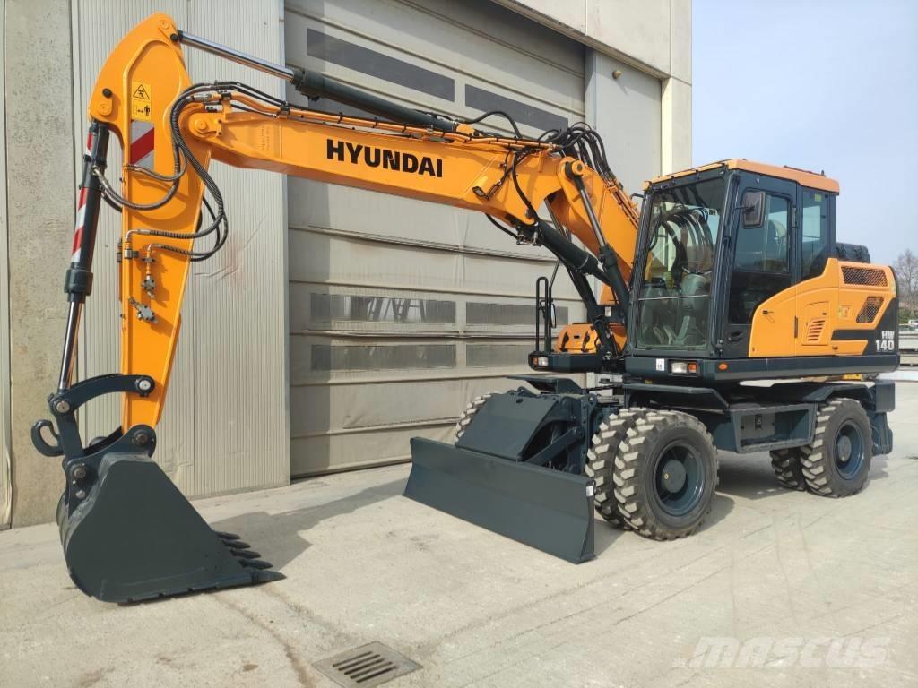 Hyundai HW 140  휠 굴삭기