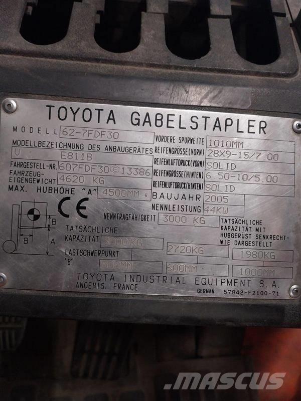 Toyota 62-7FDF30 그 외 지게차
