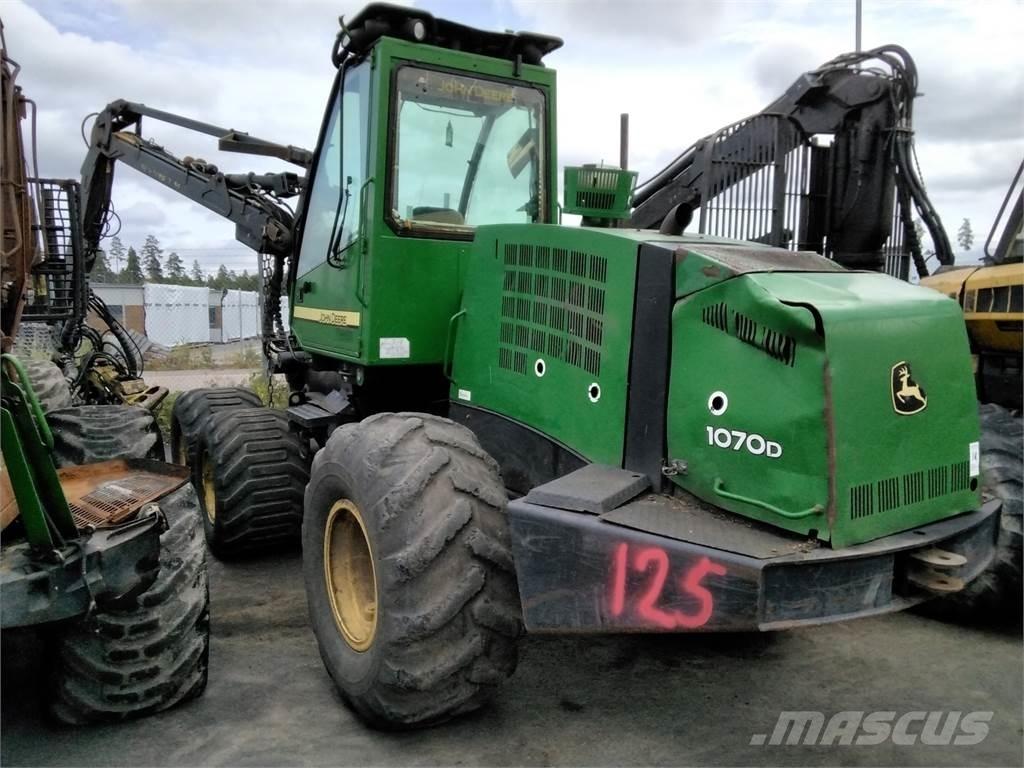 John Deere 1070 D 원목 하베스터