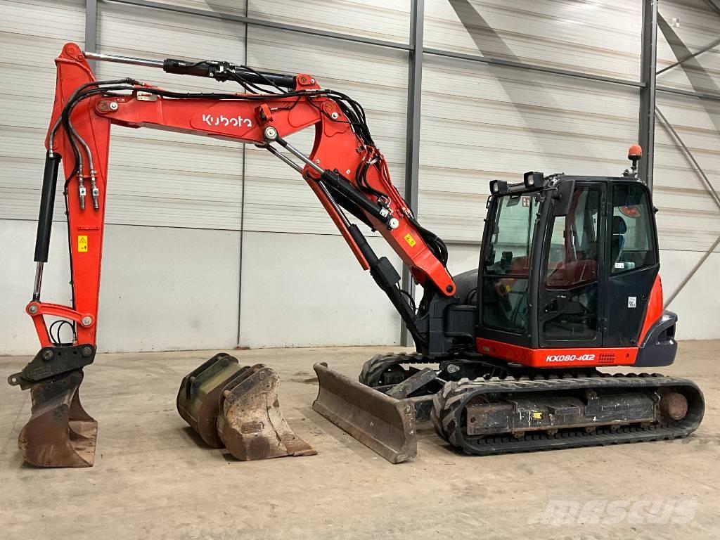 Kubota KX 080-4 A 2 중형굴삭기 7톤-28톤