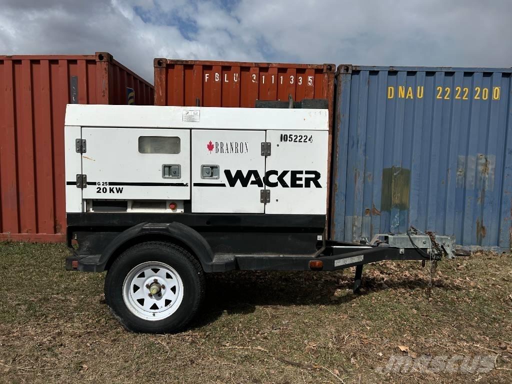 Wacker Neuson G 25 디젤 발전기