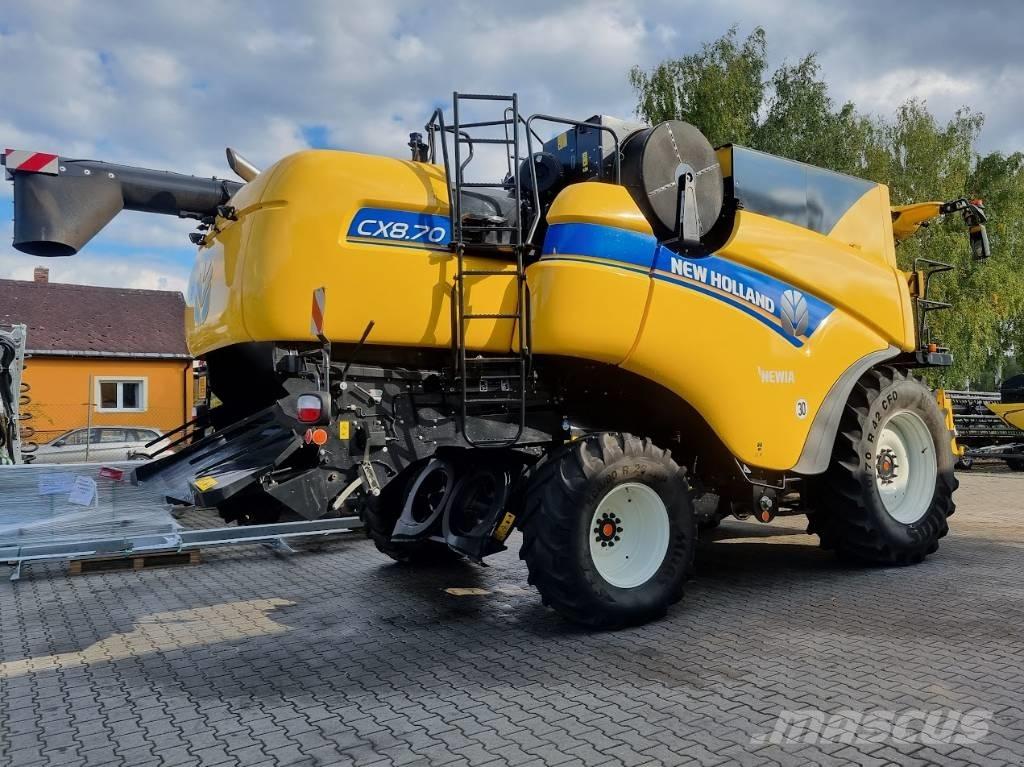 New Holland CX 8.70 콤바인 수확기
