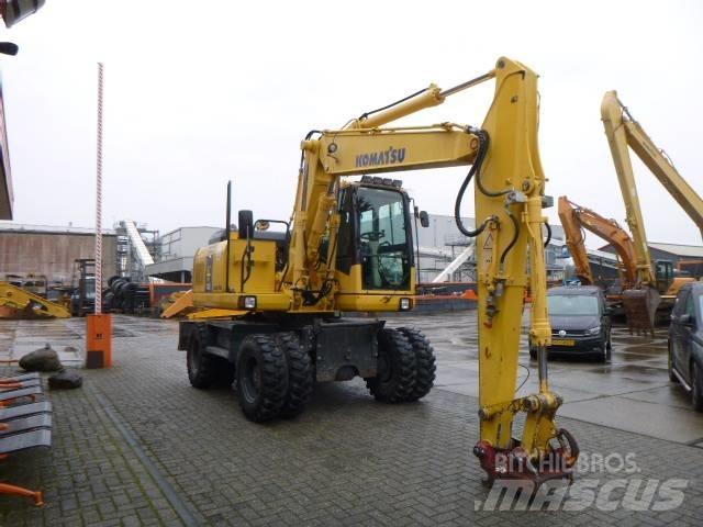 Komatsu PW 140-7  휠 굴삭기