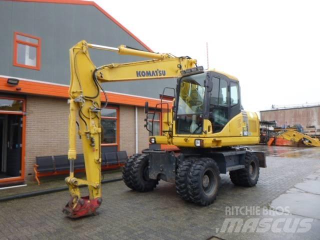 Komatsu PW 140-7  휠 굴삭기