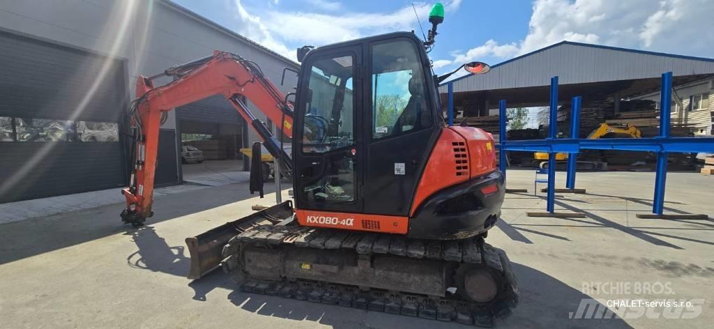 Kubota KX 808-4 A2 중형굴삭기 7톤-28톤
