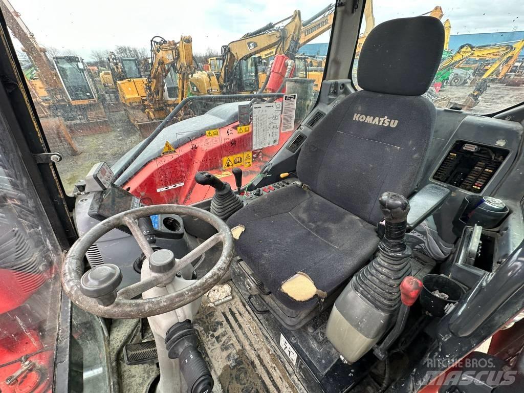 Komatsu PW98MR-8  휠 굴삭기