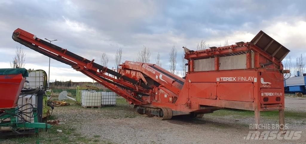 Terex Finlay 663 이동식 선별기