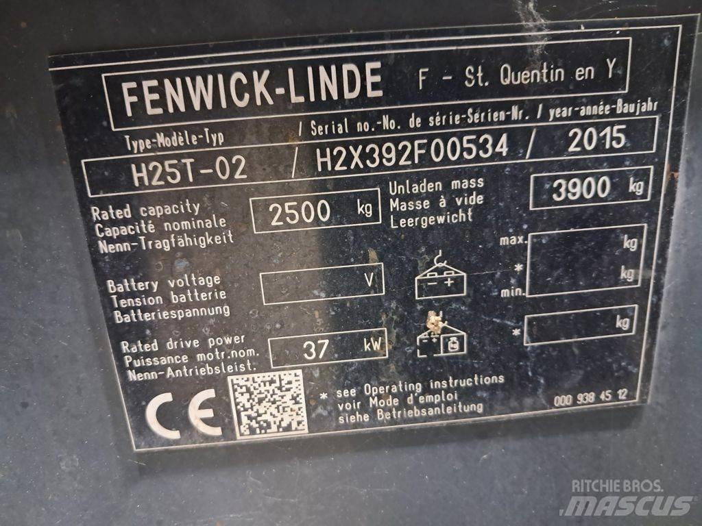 Linde H25T 그 외 지게차