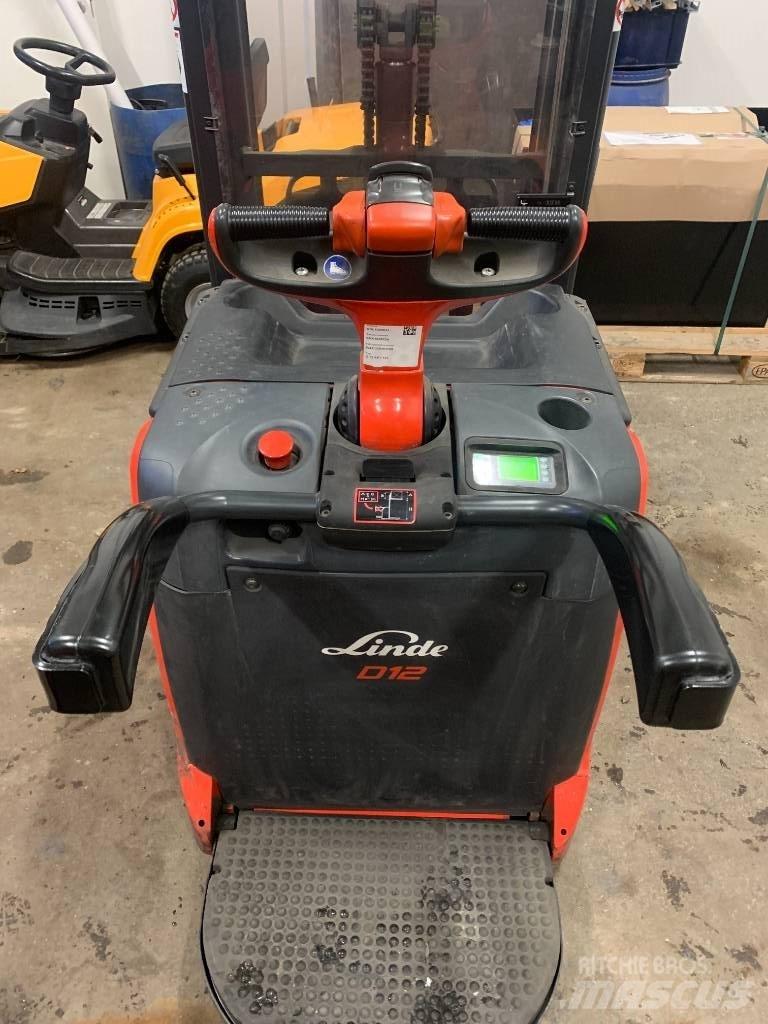 Linde D 12AP 보행식 리치 지게차