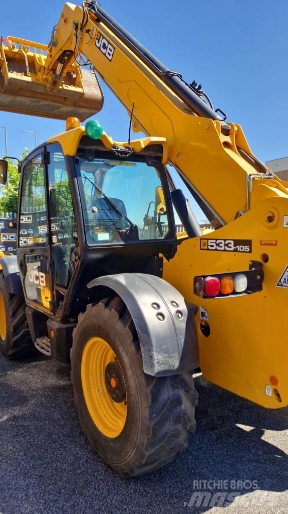 JCB 533-105 텔러 핸들러