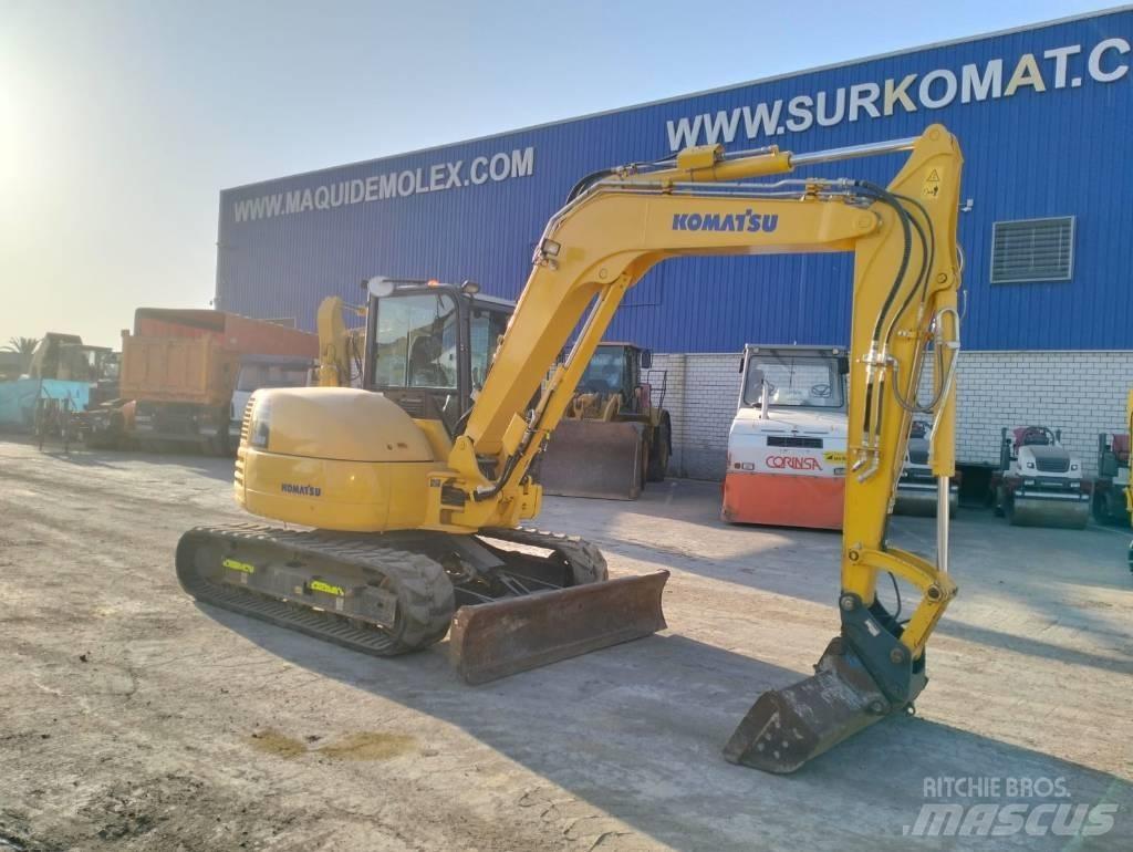 Komatsu PC 80 MR-5EO 중형굴삭기 7톤-28톤