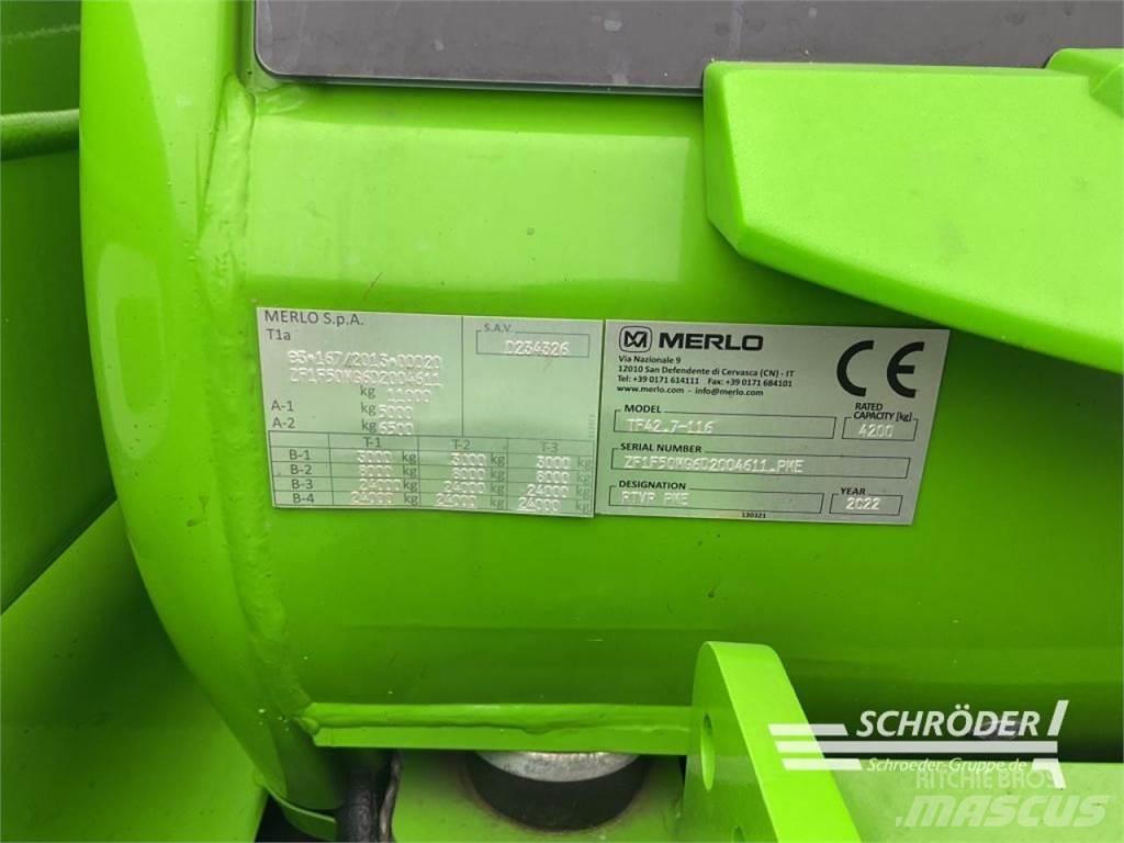 Merlo TF 42.7 - 116 농업용 텔레 핸들러