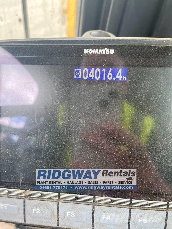 Komatsu PW 160  휠 굴삭기