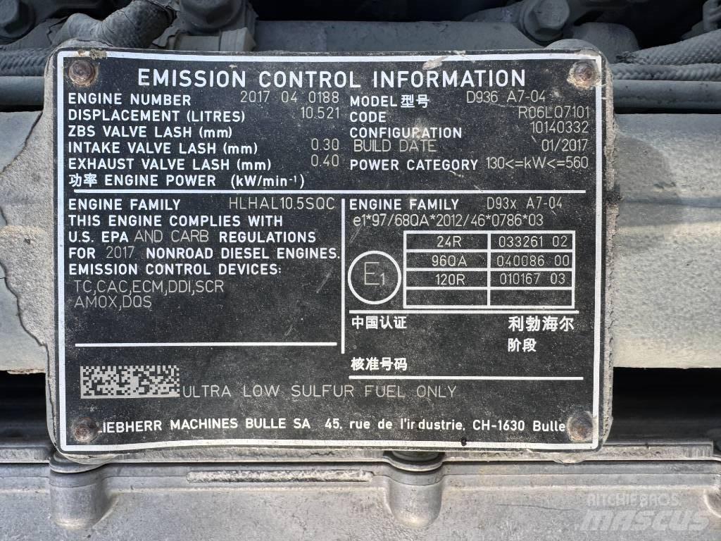 Liebherr R 946 대형 굴삭기 29톤 이상