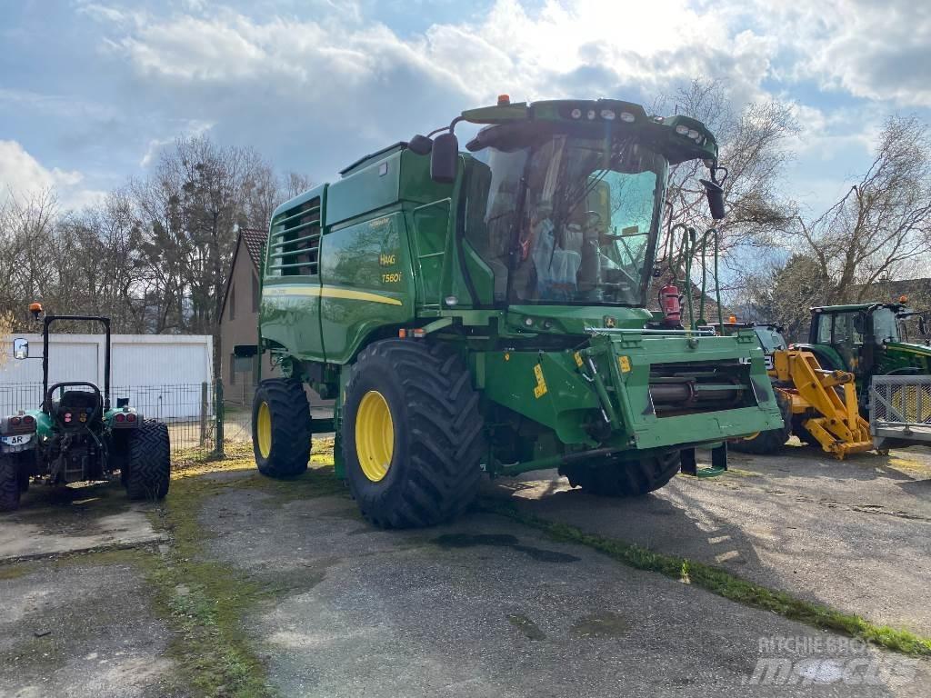 John Deere T560 HM 콤바인 수확기