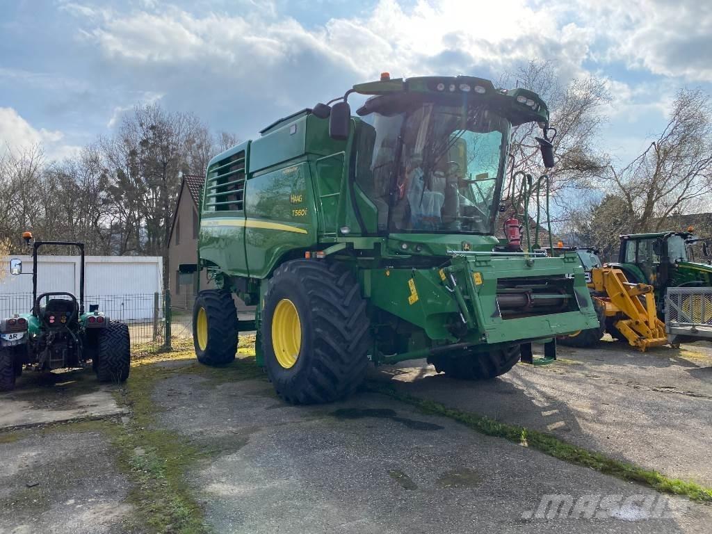 John Deere T560 HM 콤바인 수확기