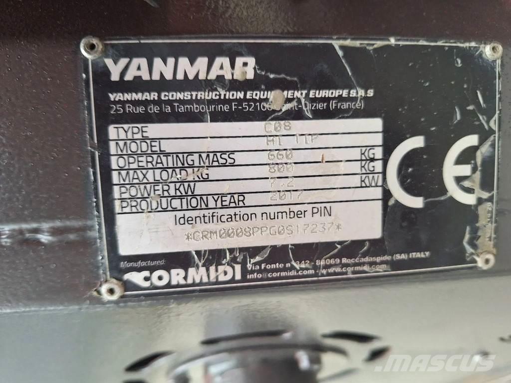 Yanmar C08 건설현장 덤프트럭
