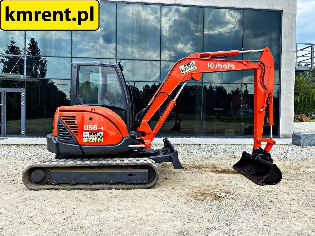 Kubota U 55-4 소형 굴삭기 7톤 미만