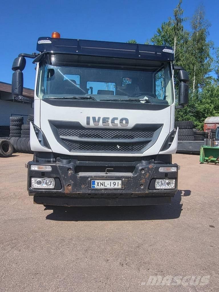 Iveco Stralis-360 플랫베드/윈치 트럭
