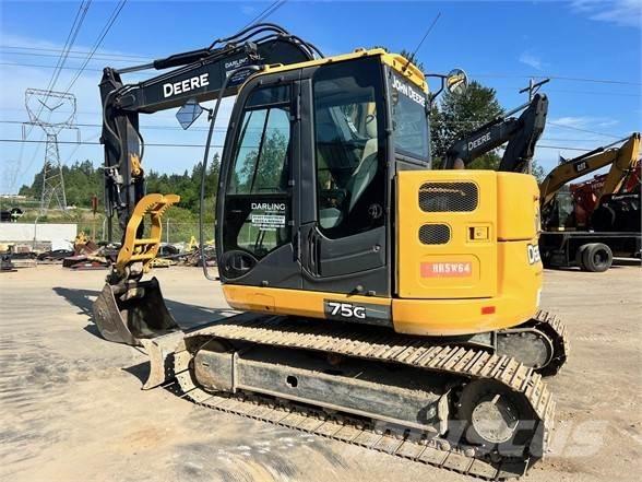 John Deere 75G 대형 굴삭기 29톤 이상