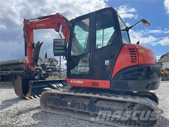 Kubota KX080-4 대형 굴삭기 29톤 이상