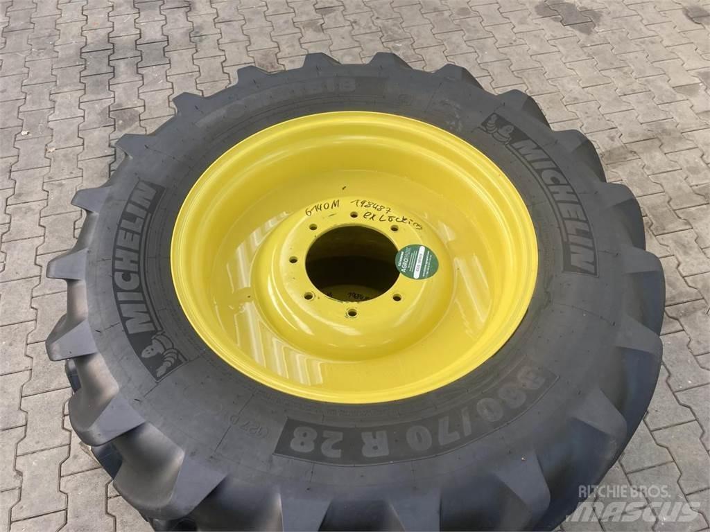 Michelin 380/70R28 타이어, 휠 및 림