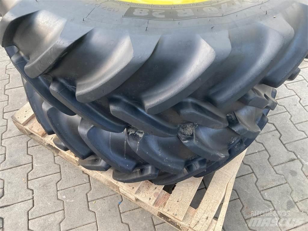 Michelin 380/70R28 타이어, 휠 및 림