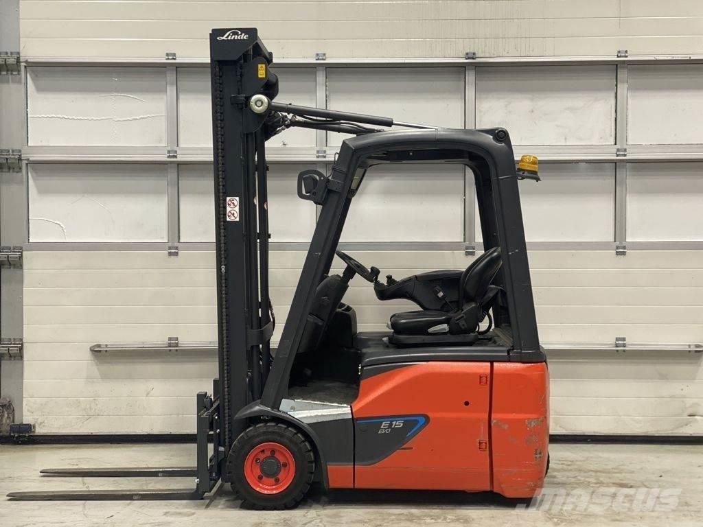Linde E15-02 전동 지게차
