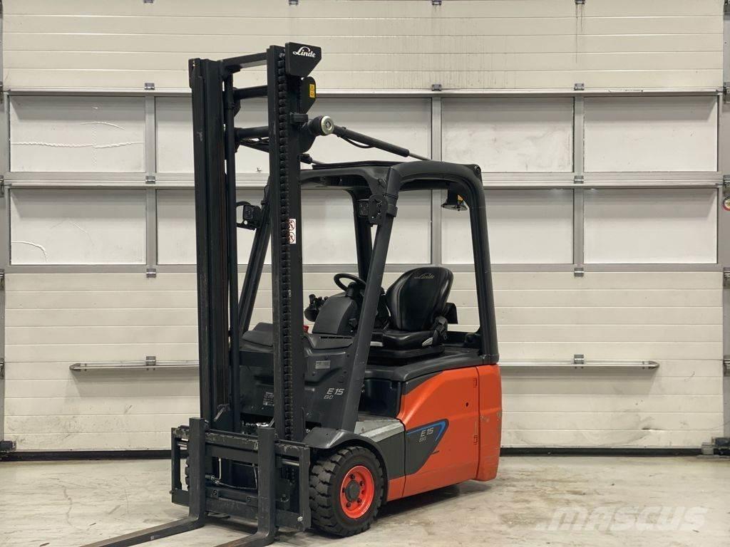 Linde E15-02 전동 지게차