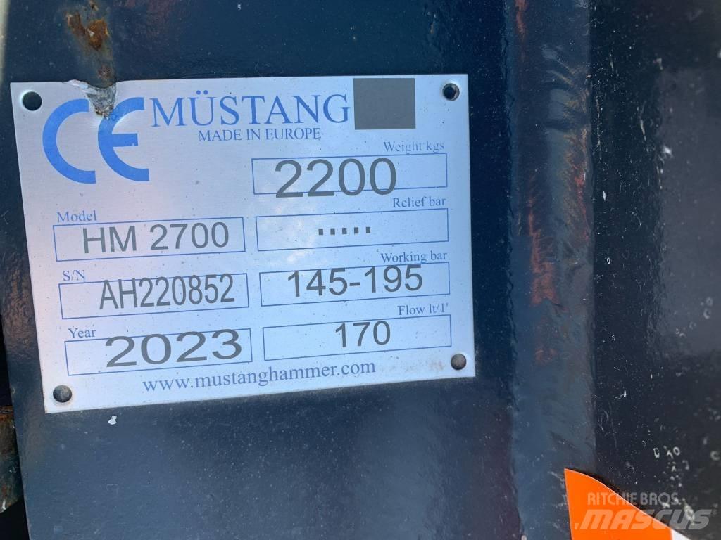 Mustang HM2700 브레이커