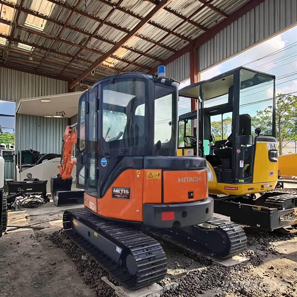 Hitachi ZX 50 U 소형 굴삭기 7톤 미만