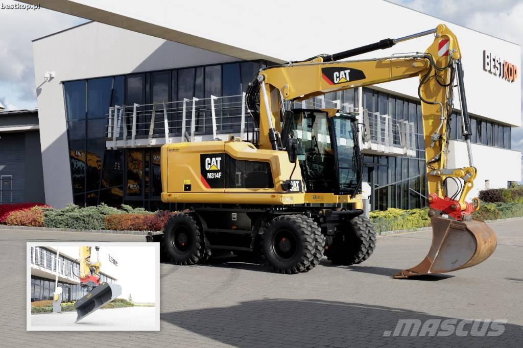 CAT M 314 F  휠 굴삭기