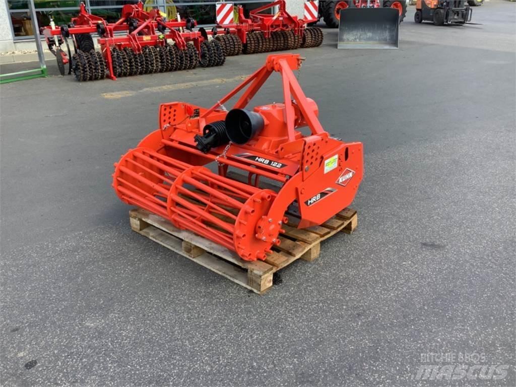 Kuhn HRB 122 파워 하로우 및 로토틸러(회전 경운기)