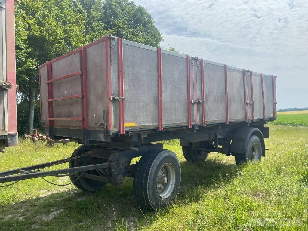Scania vogntræk 티퍼 트레일러