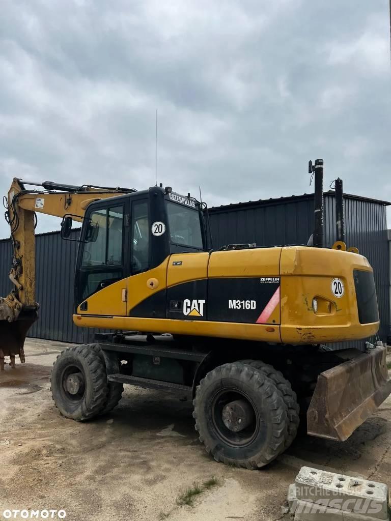 CAT M 316 D  휠 굴삭기