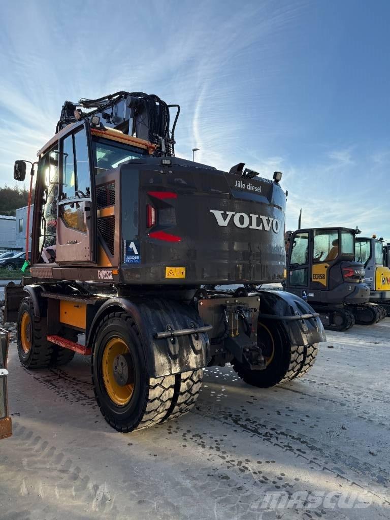 Volvo EWR 150 E  휠 굴삭기