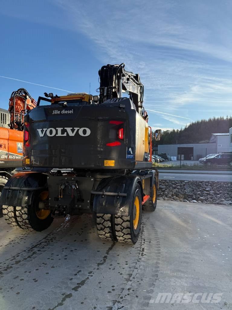 Volvo EWR 150 E  휠 굴삭기