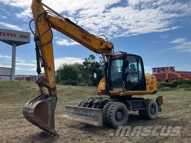 JCB JS 145 W  휠 굴삭기