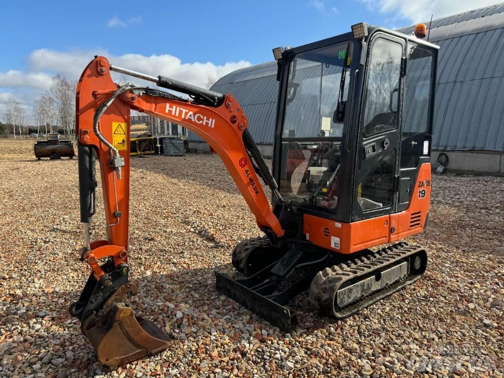 Hitachi ZX 19-5A CR 소형 굴삭기 7톤 미만