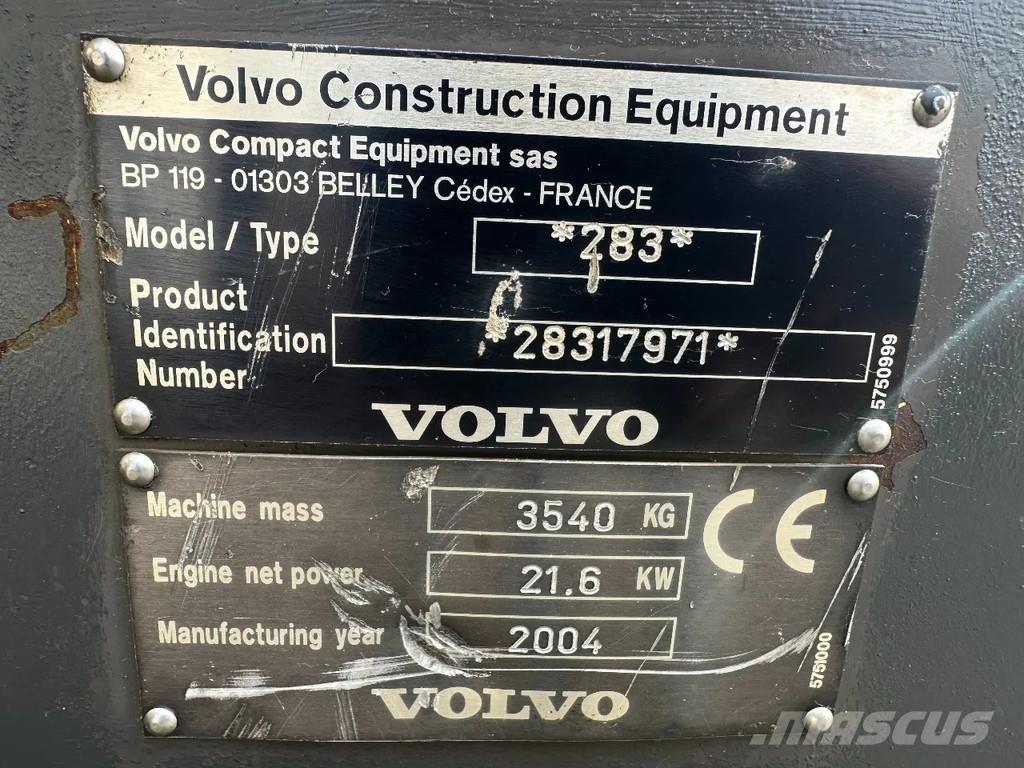 Volvo EC35 소형 굴삭기 7톤 미만